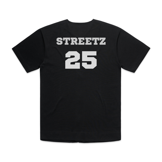 ESR Baseball Jersey | Oversized | Black | Bone