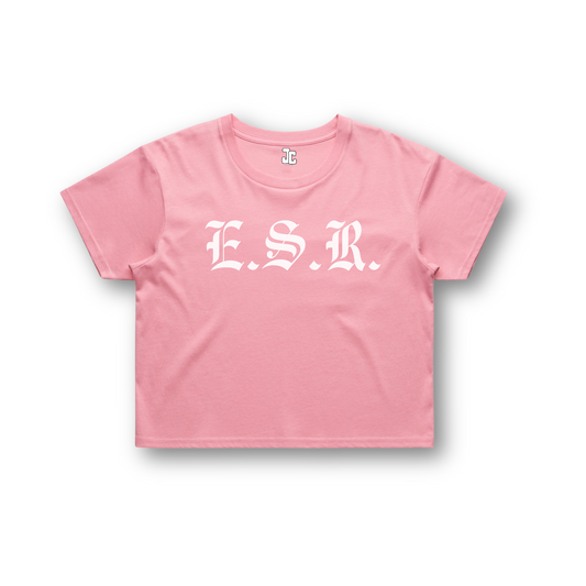 I ♥ Wheelies Crop Tee | Black