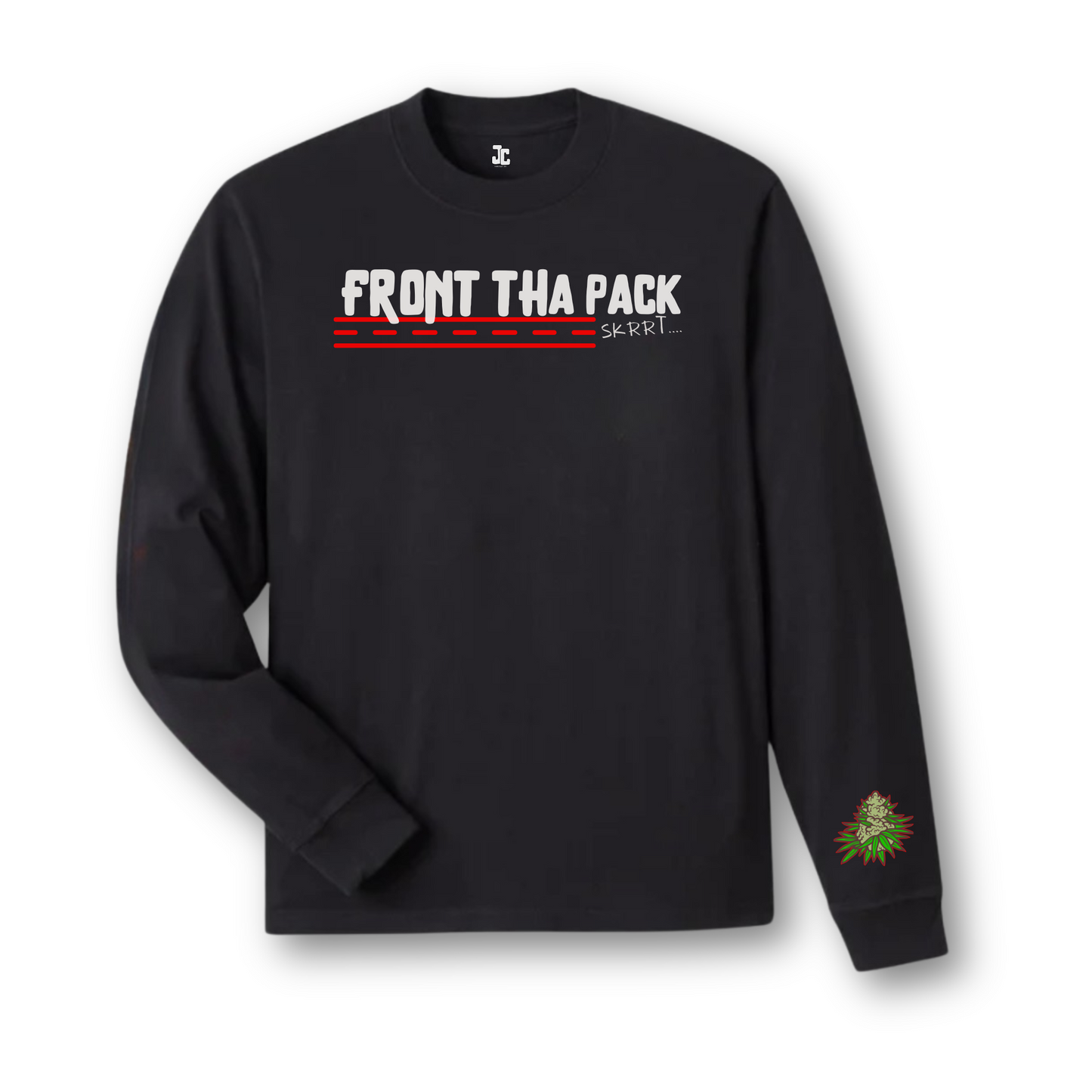 Front Tha Pack Long Sleeve | Black