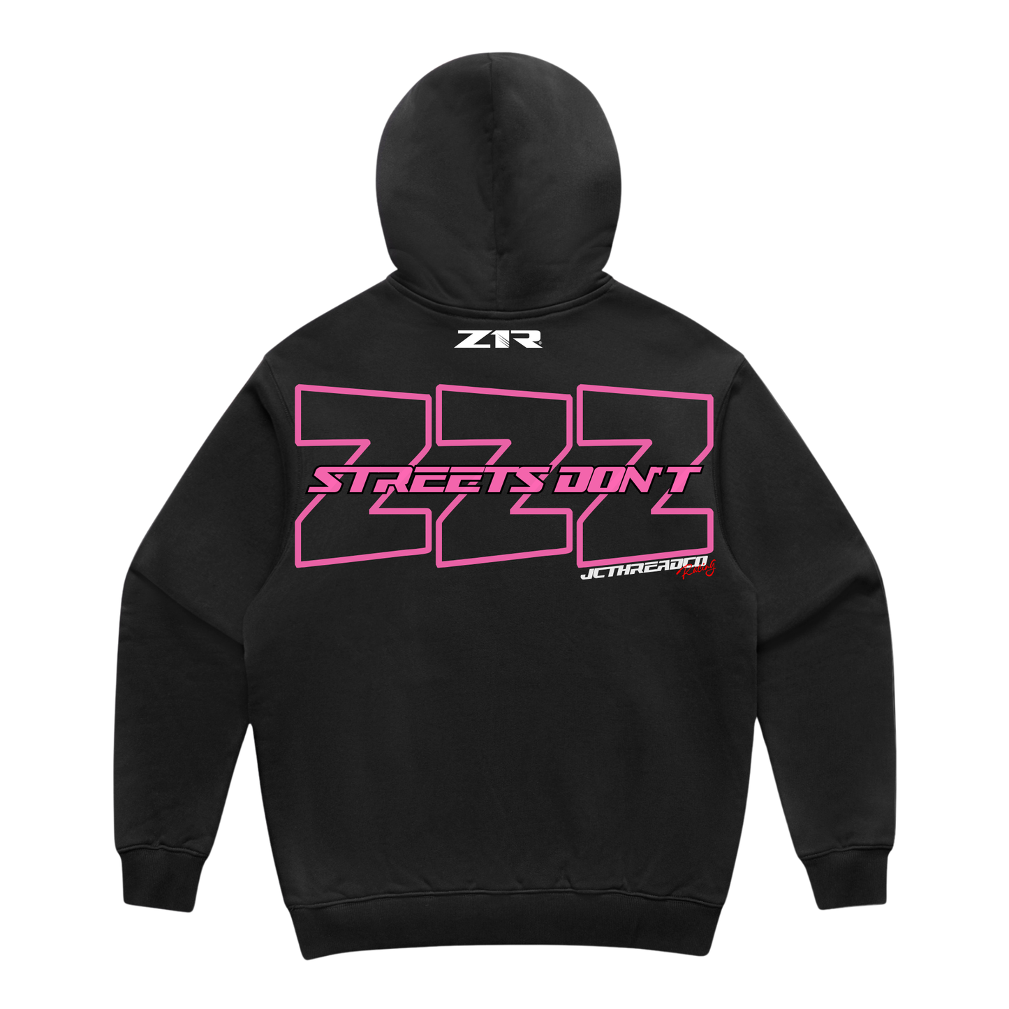 ESR x Z1R Oversized Hoodie | White | Pink