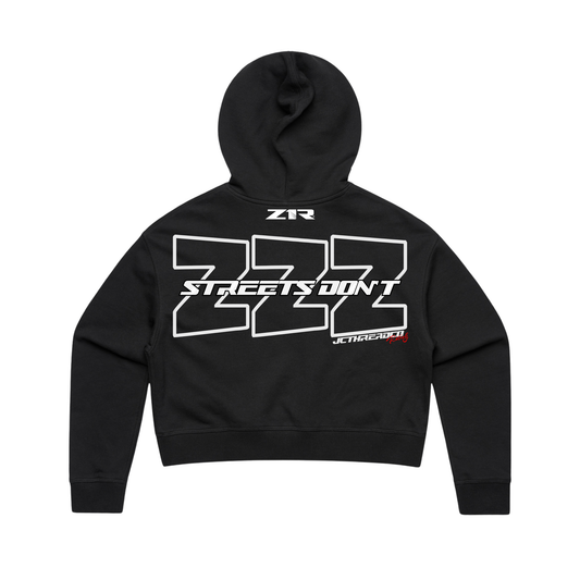 ESR x Z1R Crop Hoodie | White | Pink