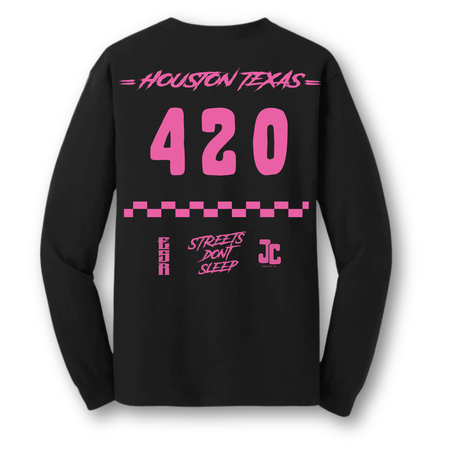 ESR 420Race Long Sleeve | Green | Blue | Pink