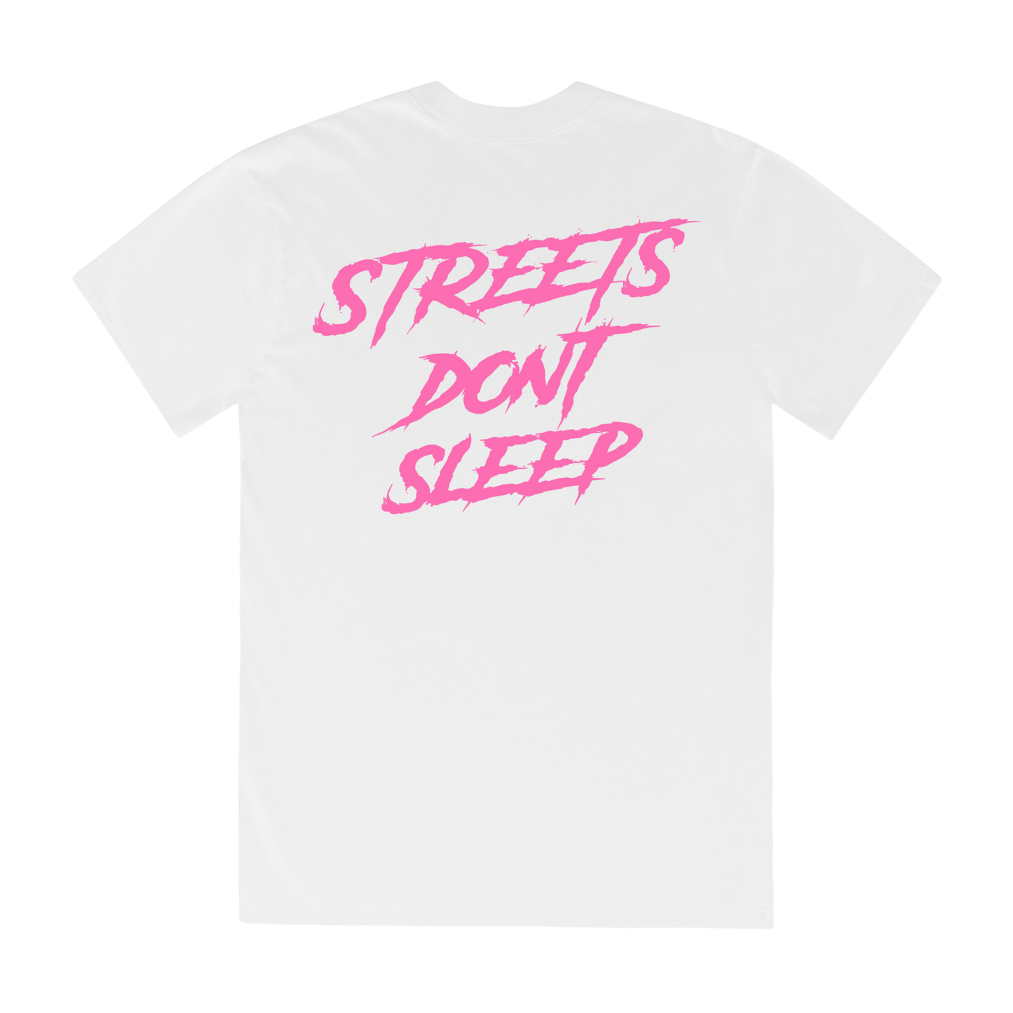 SDS Tee | Pink | White | Red | Blue