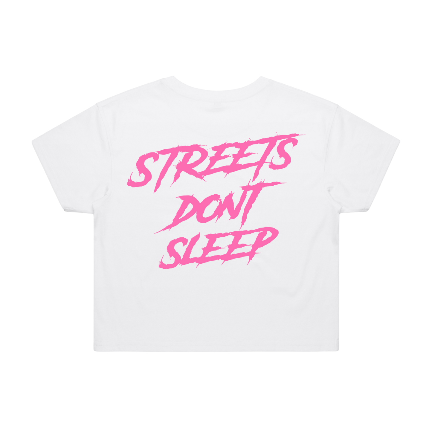 SDS Crop Tee | Orchid | White | Black | Pink | Blue