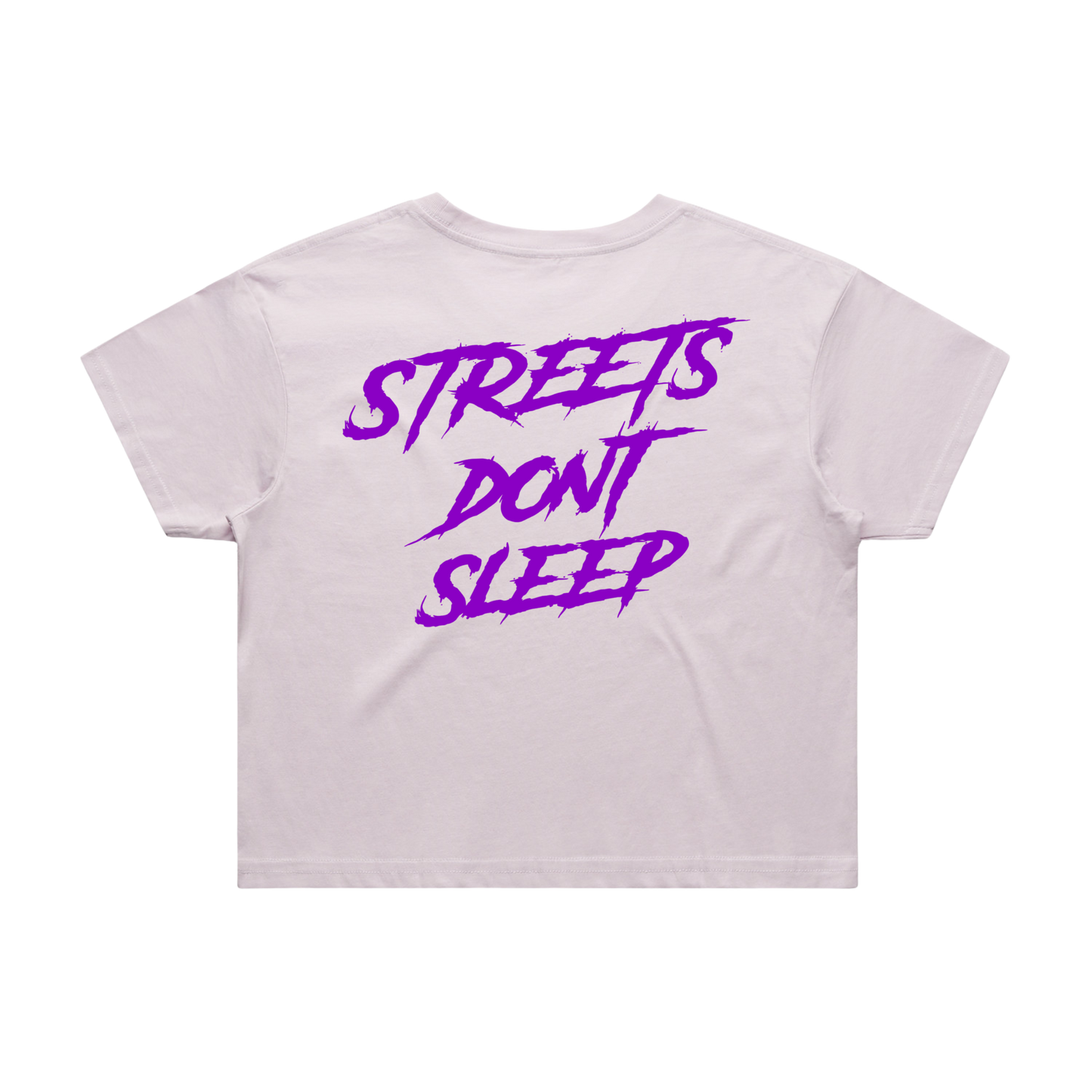 SDS Crop Tee | Orchid | White | Black | Pink | Blue