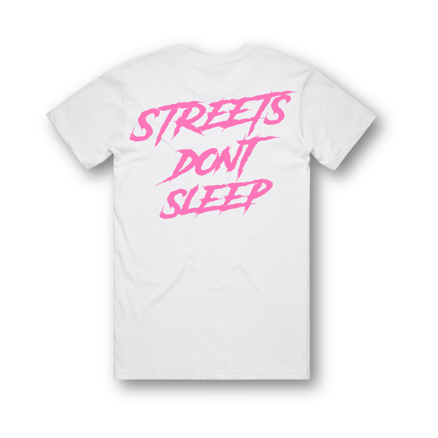 Streets Don't Sleep | Pink | Blue | White | Brown