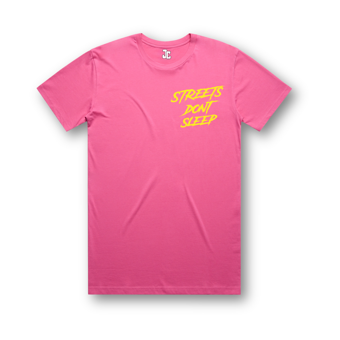 Streets Don't Sleep | Pink | Blue | White | Brown