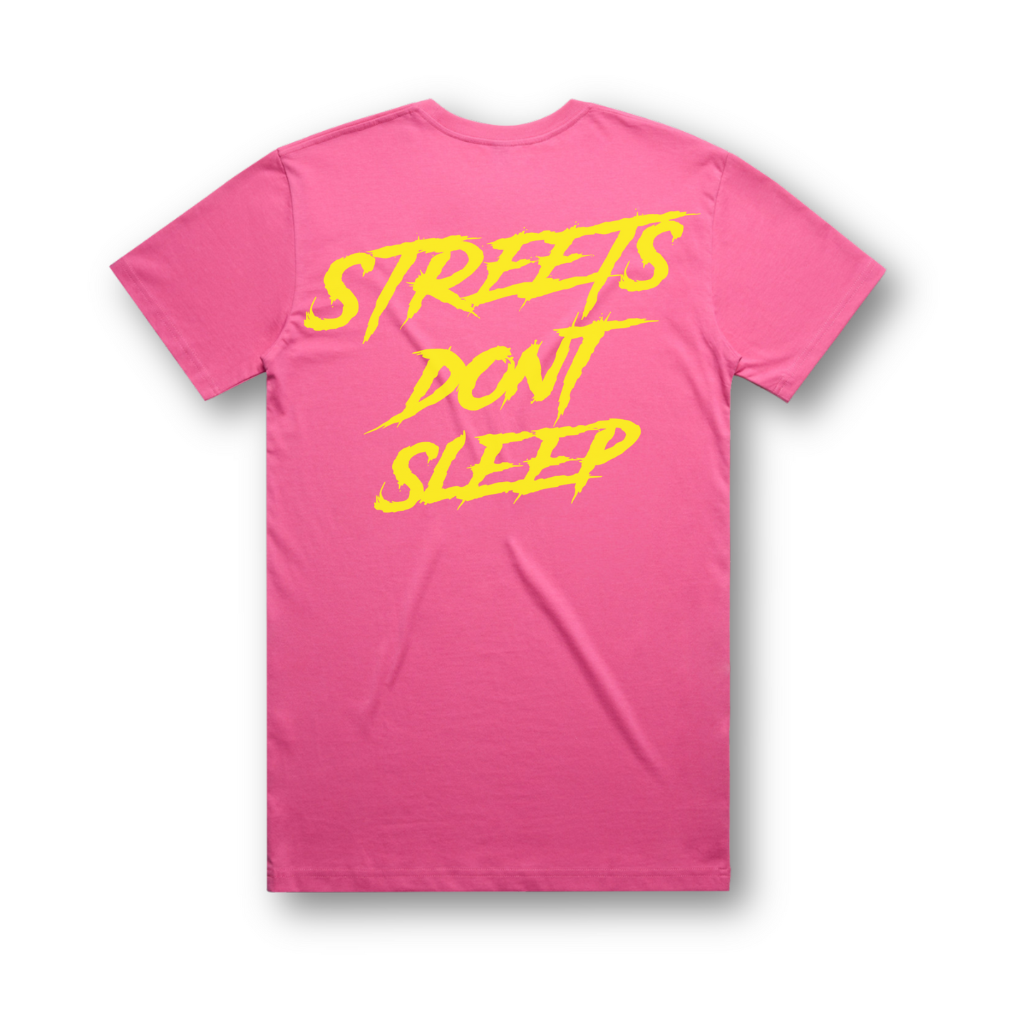 Streets Don't Sleep | Pink | Blue | White | Brown