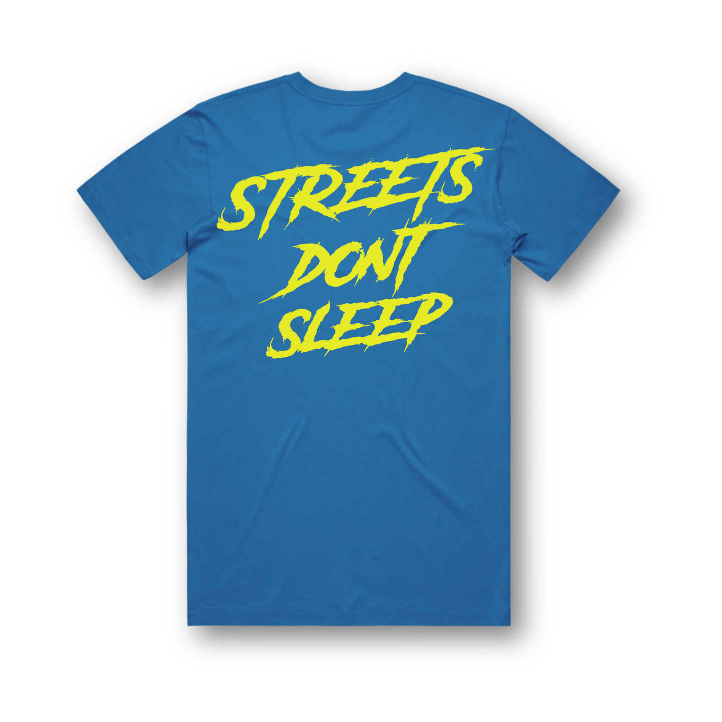 Streets Don't Sleep | Pink | Blue | White | Brown