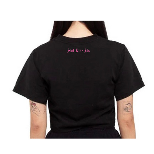 ESR Not Like Us Crop Tee | Pink